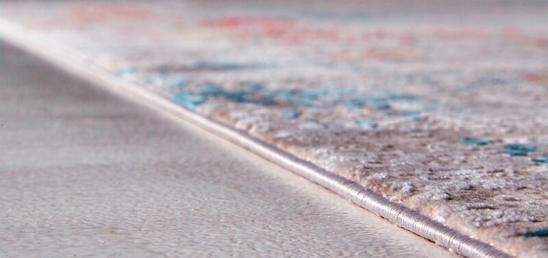 Cadiz 3903F Gray/Red/Blue 3'1" x 5' Rug