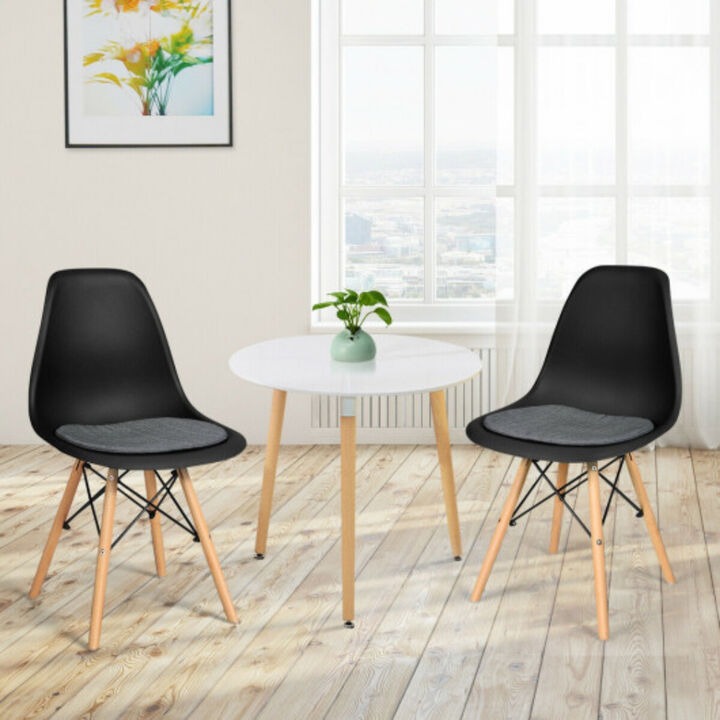 2 Pcs Dining Chair Mid Century Modern DSW Chair Furniture