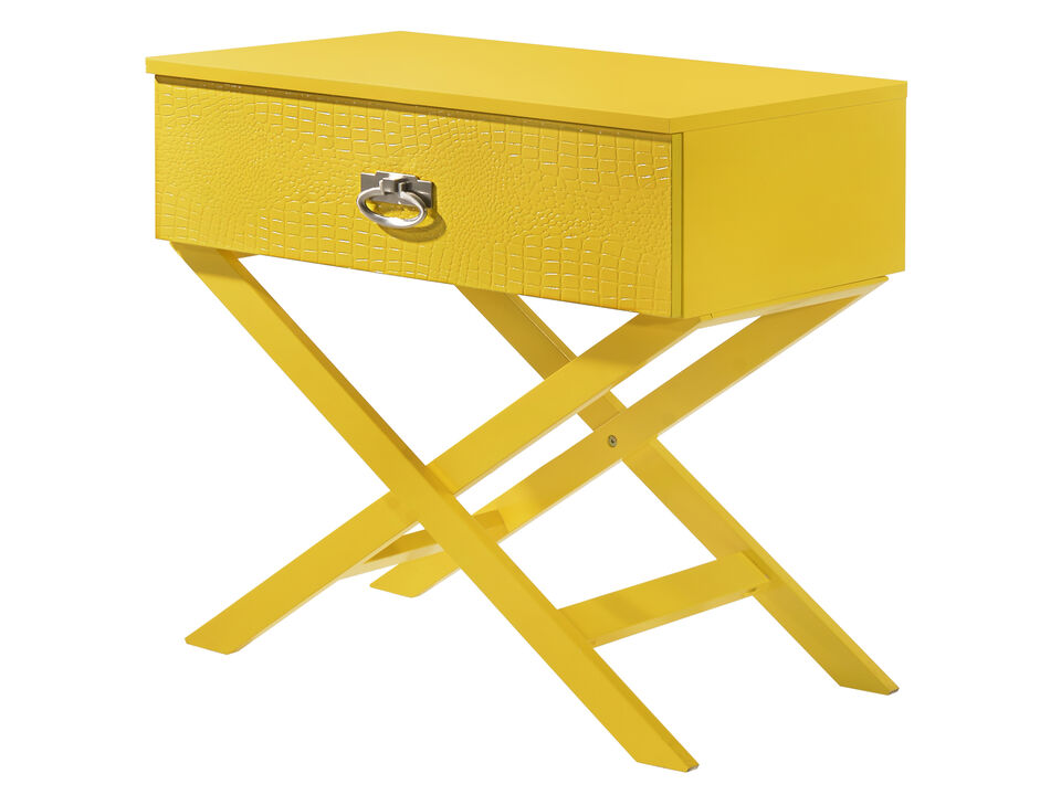 Xavier 1-Drawer Nightstand (25 in. H x 16 in. W x 27 in. D)