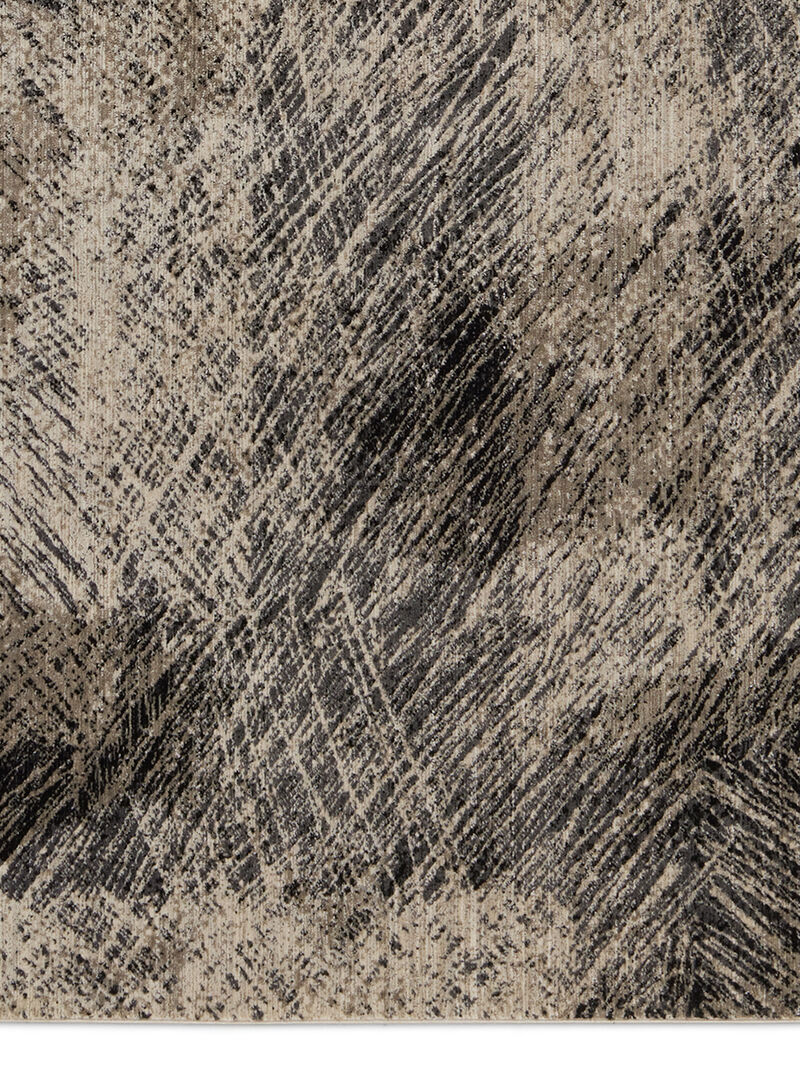 Graphite Dairon Black 8' x 10' Rug