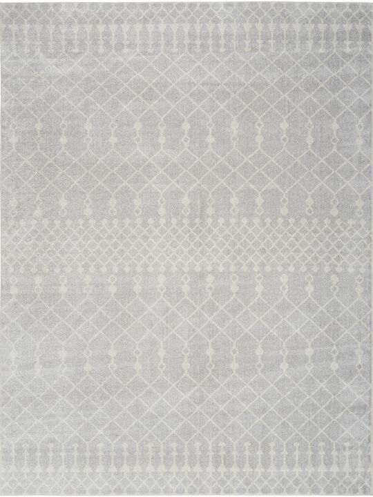 Astra Machine Washable ASW10 Gray 10' x 14' Rug