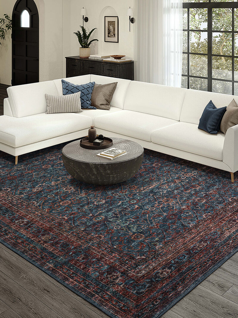 Jericho JC7 Navy 8' x 10' Rug