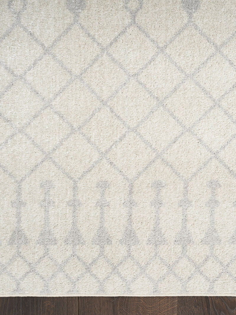 Astra Machine Washable ASW10 Ivory 9' x 12' Rug