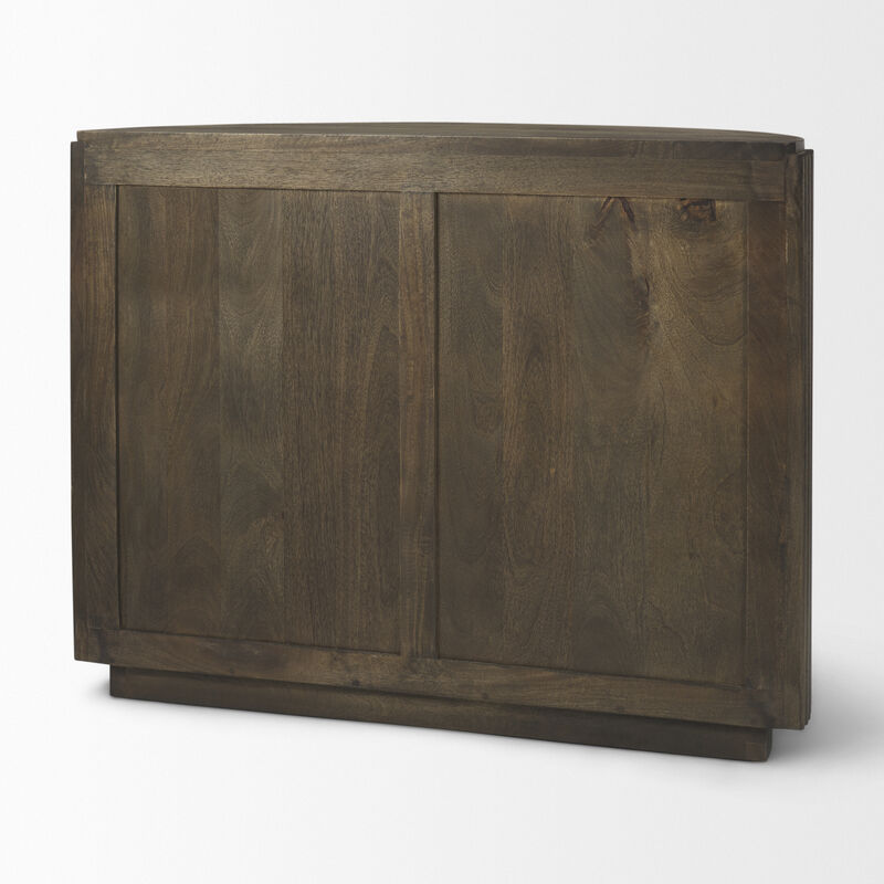 Terra Dark Brown Accent Cabinet