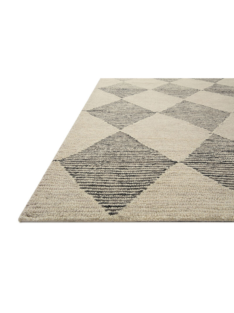 Francis FRA01 Beige/Charcoal 5' x 7'6" Rug