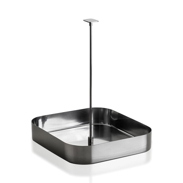 Stile by Pininfarina 5.90" x 5.59" Square Condiment Caddy Stile by Pininfarina 5.90" x 5.59" Square Condiment Caddy