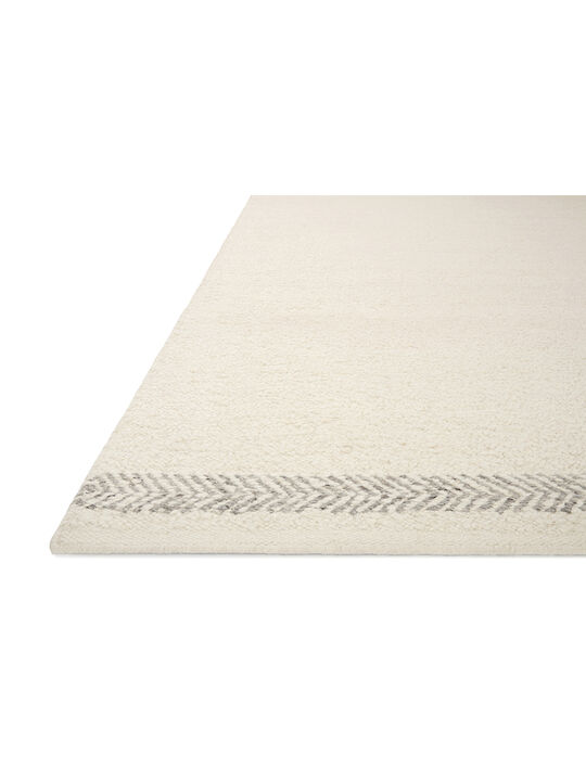 Reyla RLA01 Ivory/Silver 8'6" x 12' Rug
