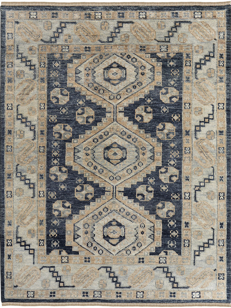 Fillmore 6943F 9' x 12' Blue/Ivory Rug