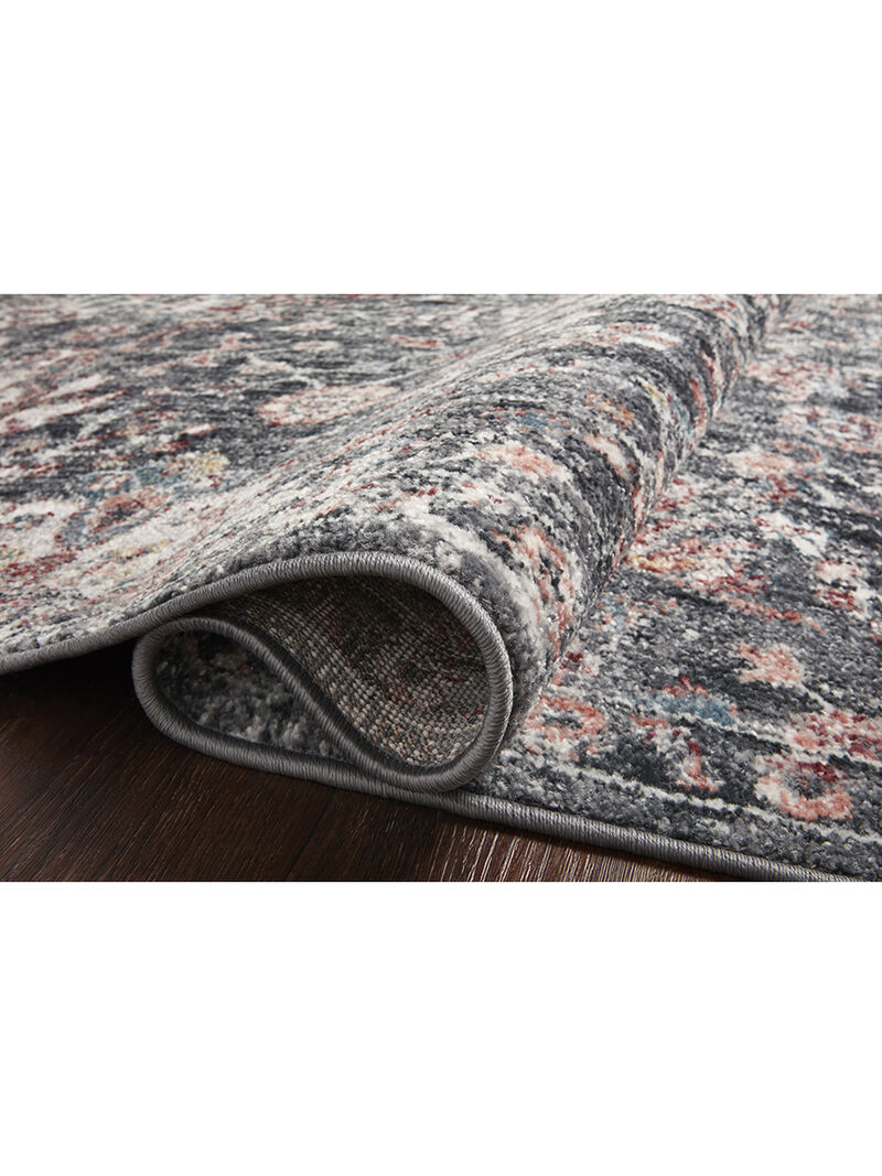 Cassandra CSN03 Charcoal/Rust 3'9" x 5'9" Rug