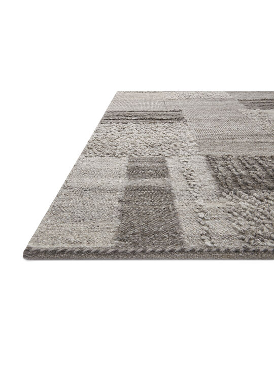 Manfred MAN01 Charcoal/Dove 5'6" x 8'6" Rug