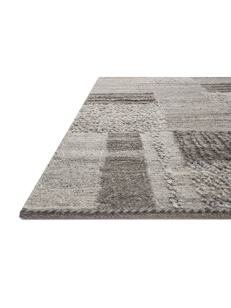 Manfred MAN01 Charcoal/Dove 5'6" x 8'6" Rug