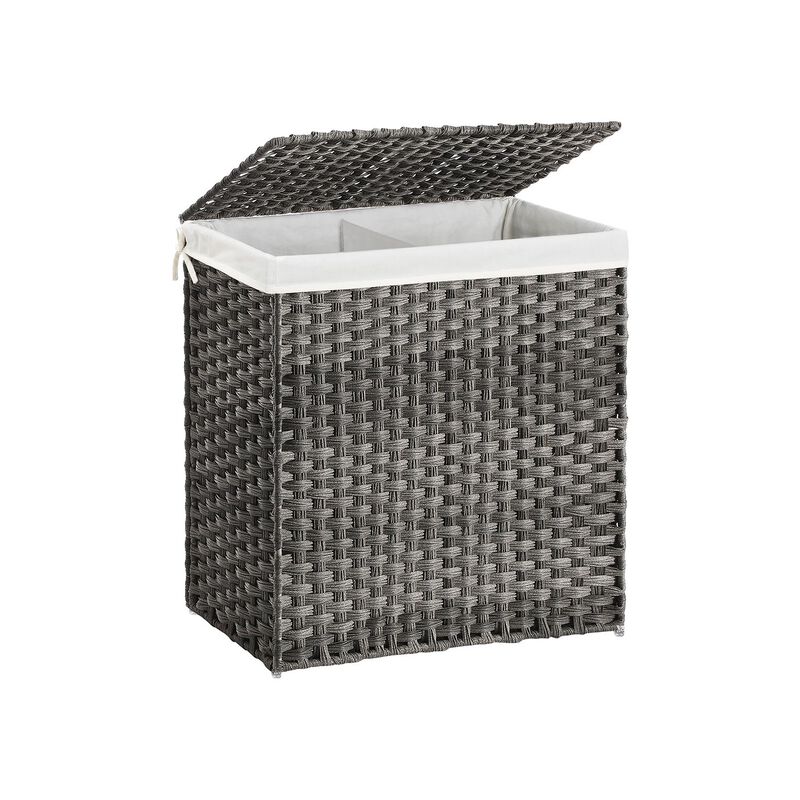 Collapsible Laundry Hamper Space-Saving Design with Easy-to-Carry Handles