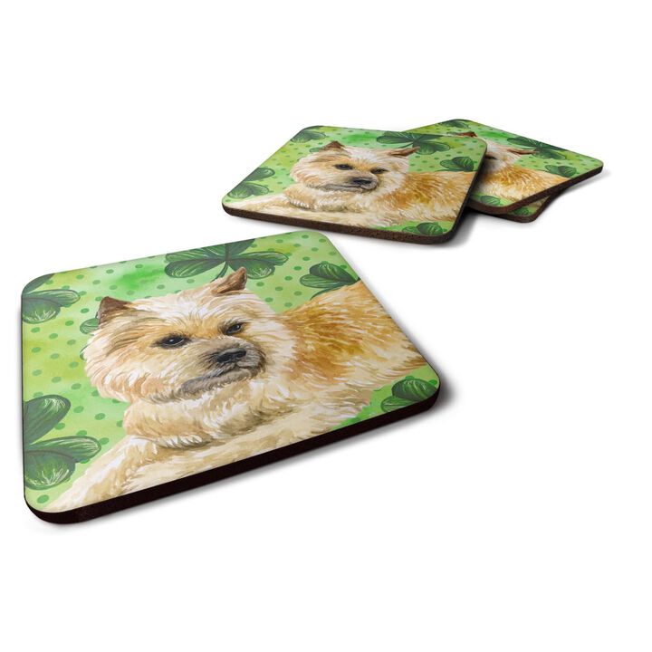 Caroline's Treasures Cairn Terrier St Patrick's Decorative coasters, Multicolor