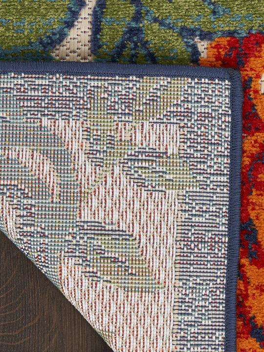 Aloha ALH32 Ivory/Multicolor 6' x 9' Rug