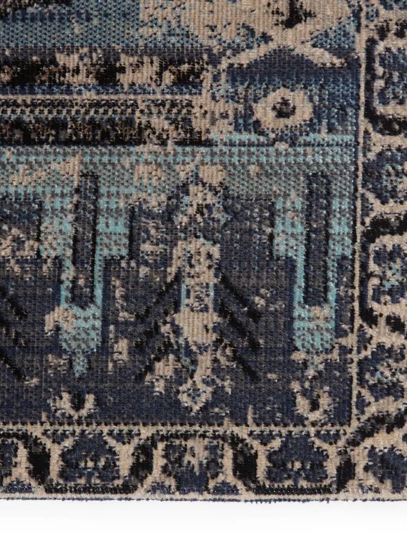 Polaris Cicero Blue 4' x 6' Rug