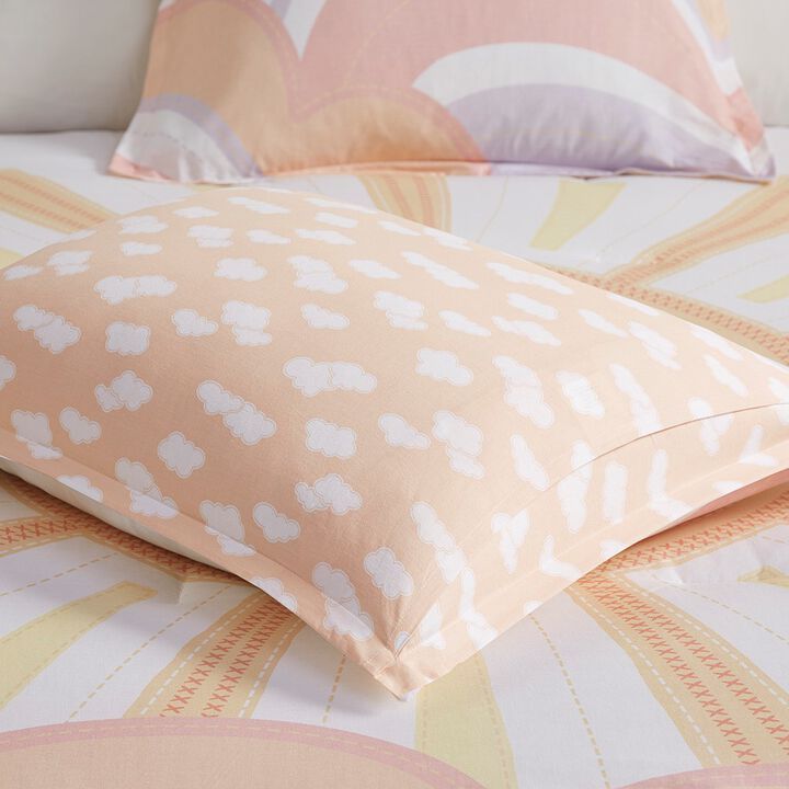 Gracie Mills Singleton Sunny Smiles Reversible Comforter Set