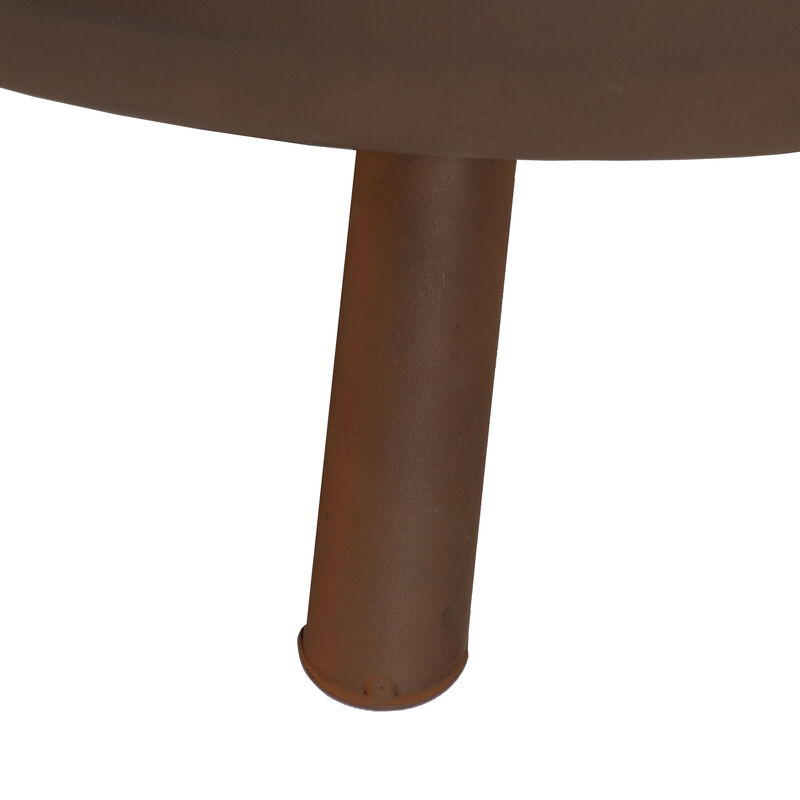 Sunnydaze 30 in Cosmic Steel Smokeless Fire Pit with Log Poker and Cover