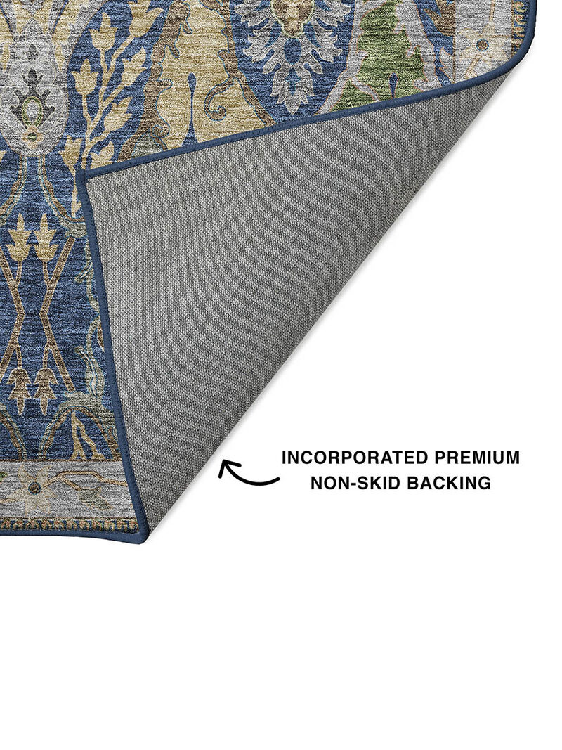 Hatay HY6 Navy 3' x 5' Rug