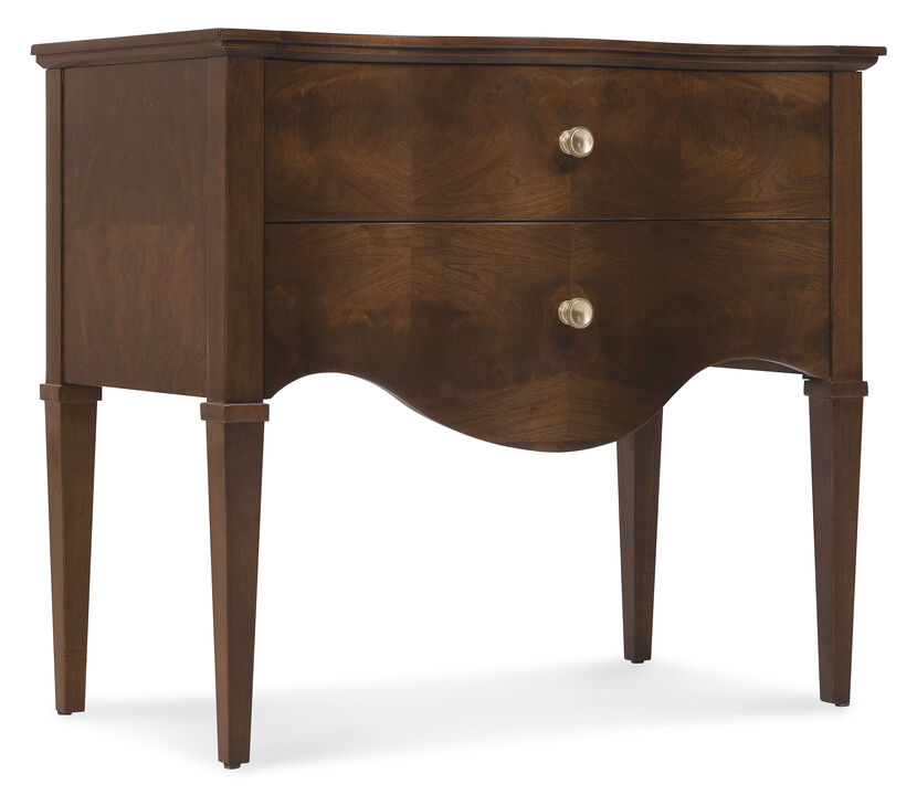 Archives Two-Drawer Nightstand
