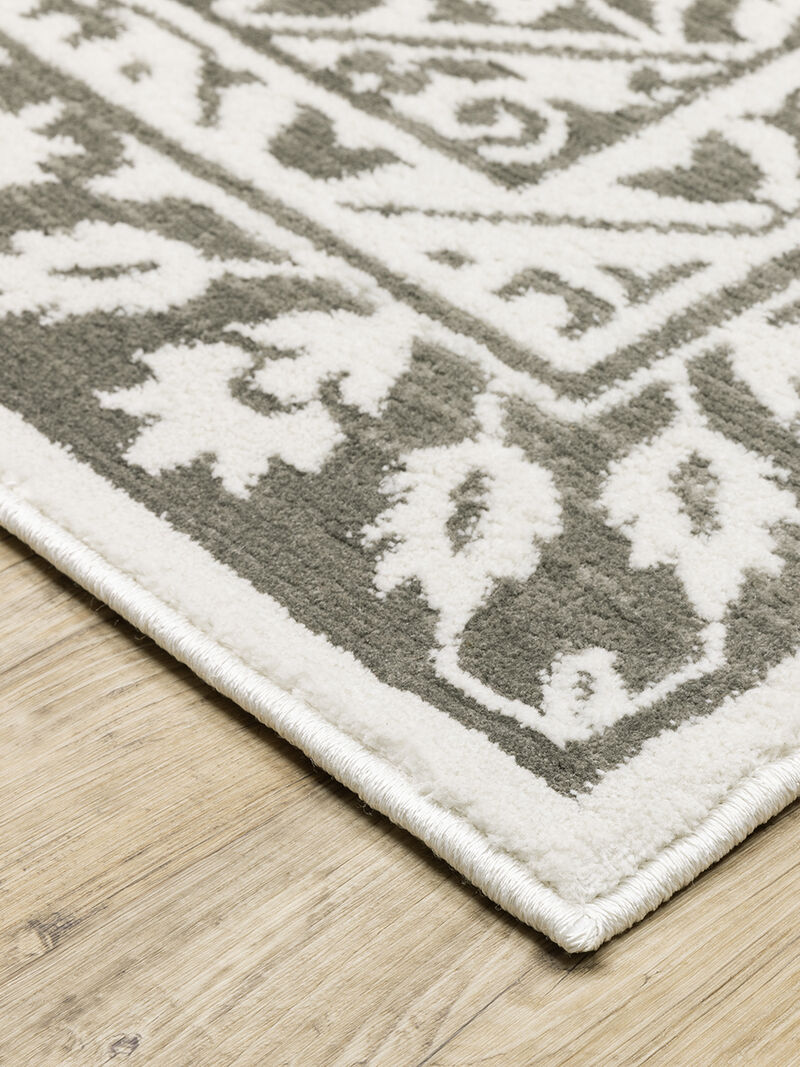 Montecito 3'3" x 5' Grey Rug