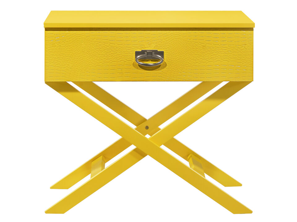 Xavier 1-Drawer Nightstand (25 in. H x 16 in. W x 27 in. D)