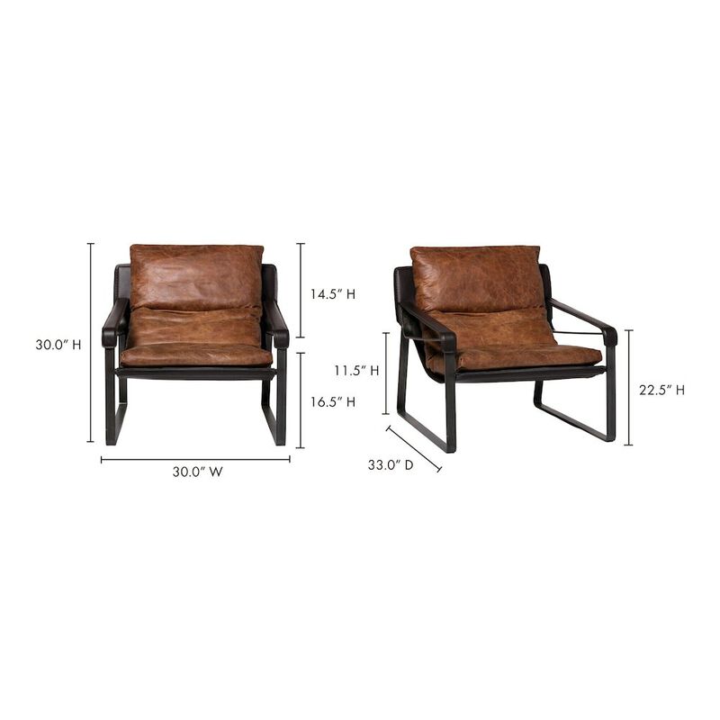 Belen Kox Connor Club Chair (Brown), Belen Kox