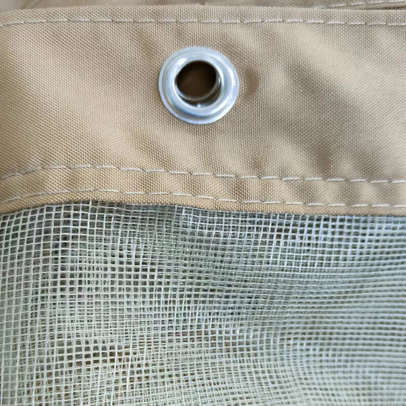 10x10 FT Gazebo Replacement Mosquito Netting With Zippers, 4-Side Mesh Walls For Patio Gazebos