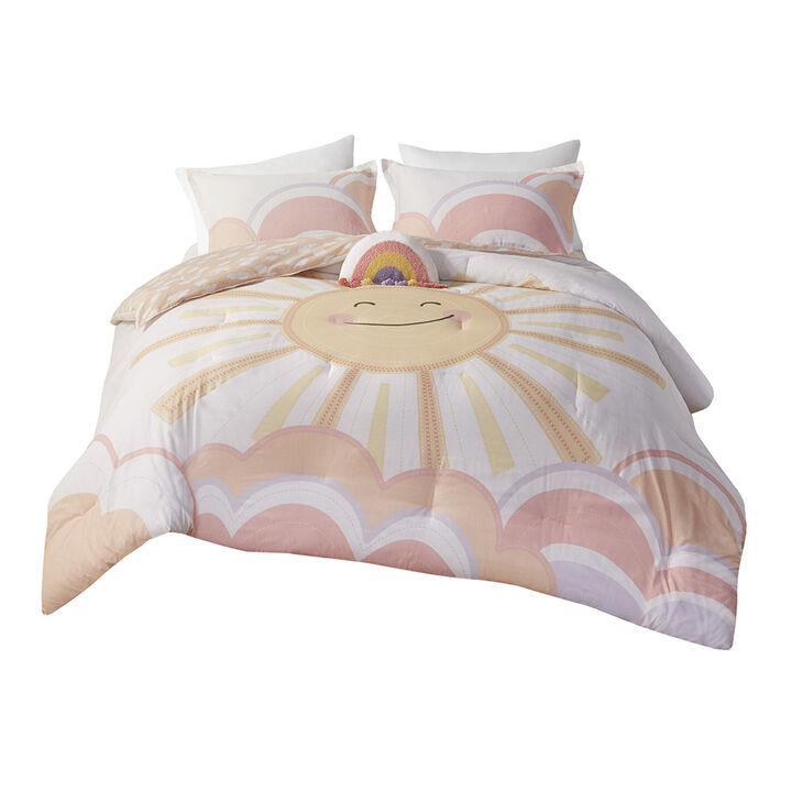 Gracie Mills Singleton Sunny Smiles Reversible Comforter Set Gracie Mills Singleton Sunny Smiles Reversible Comforter Set