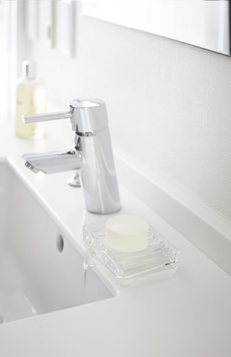 Self-Draining Soap Tray