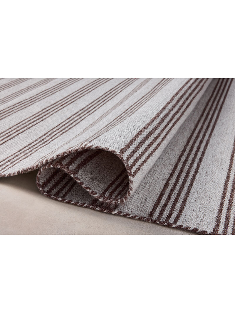 Charlie Silver/Bark 3'6" x 5'6" Accent Rug by Magnolia Home by Joanna Gaines x Loloi