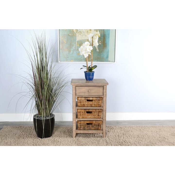 Sunny Designs Beach Pebble Storage Table