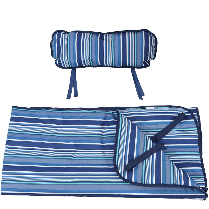 Sunnydaze Outdoor Polyester Hammock Pad and Pillow Set