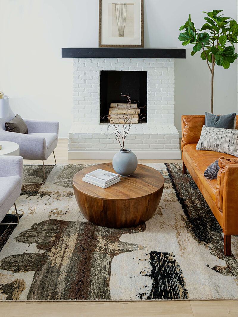 Depiction Annora Tan 9'x12' Rug