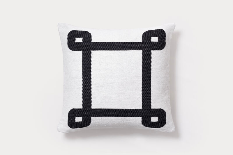 Brooks Brothers Geo Border Decorative Pillow