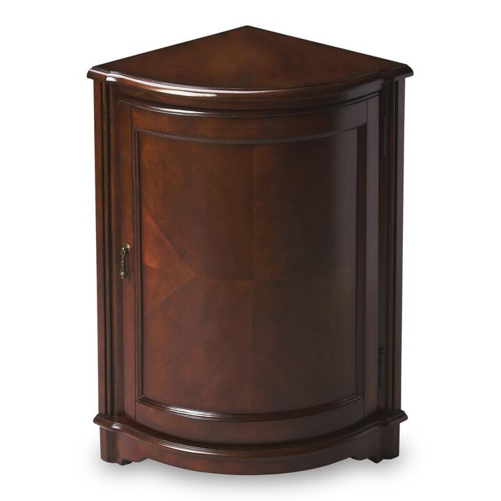 Butler Specialty Company Durham Corner Cabinet, Dark Brown