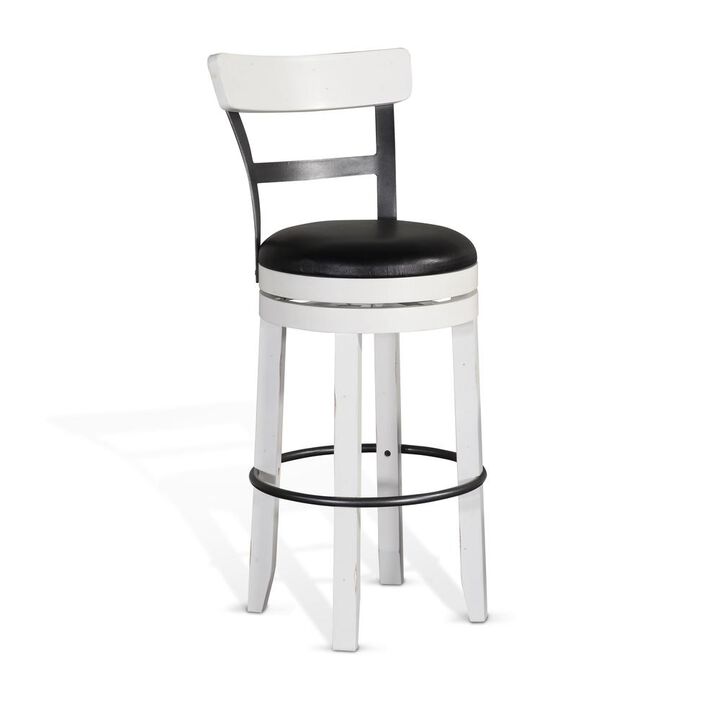 Sunny Designs Industrial Swivel Barstool