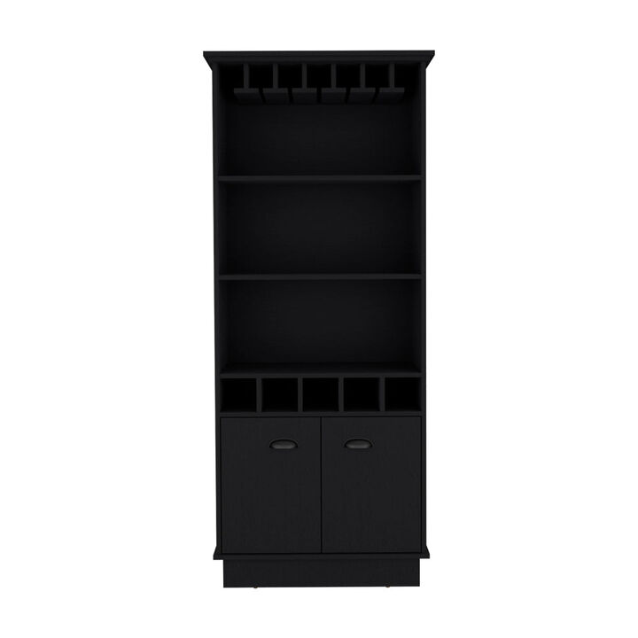 Bar Cabinet Taholah, Living Room, Black Bar Cabinet Taholah, Living Room, Black