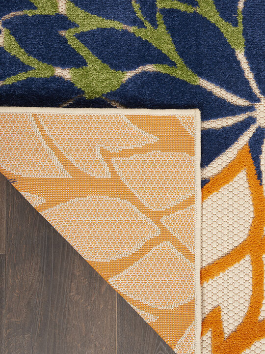 Aloha ALH05 Multicolor 3'6" x 5'6" Rug