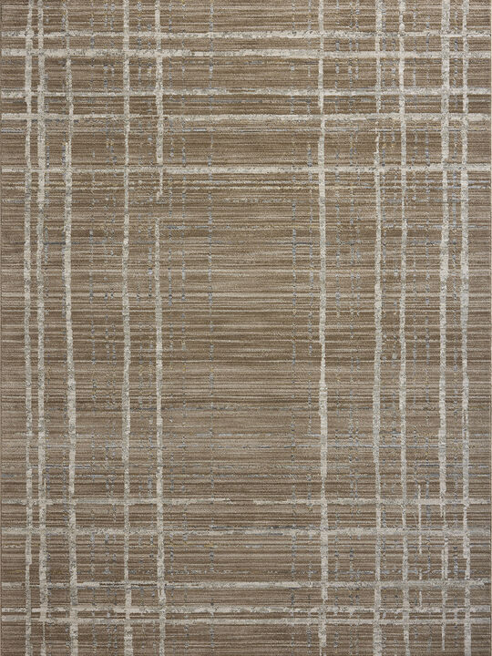 Wade WAE-05 Brown / Stone 6''3" x 9''4" Rug by Loloi II