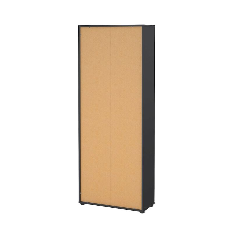 Tvilum 6 Shelf Boockase with 4 Doors, Home Office Storage