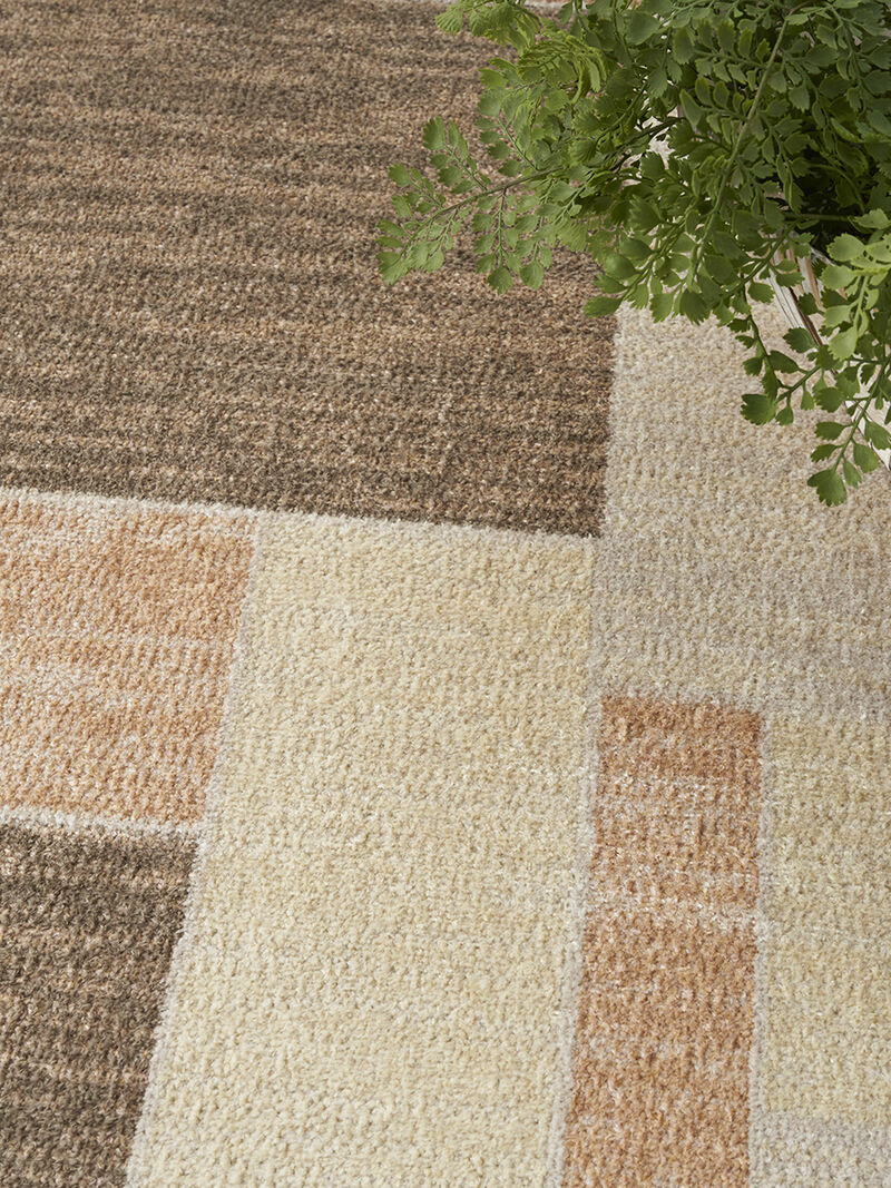 Astra Machine Washable ASW09 Beige/Multicolor 9' x 12' Rug