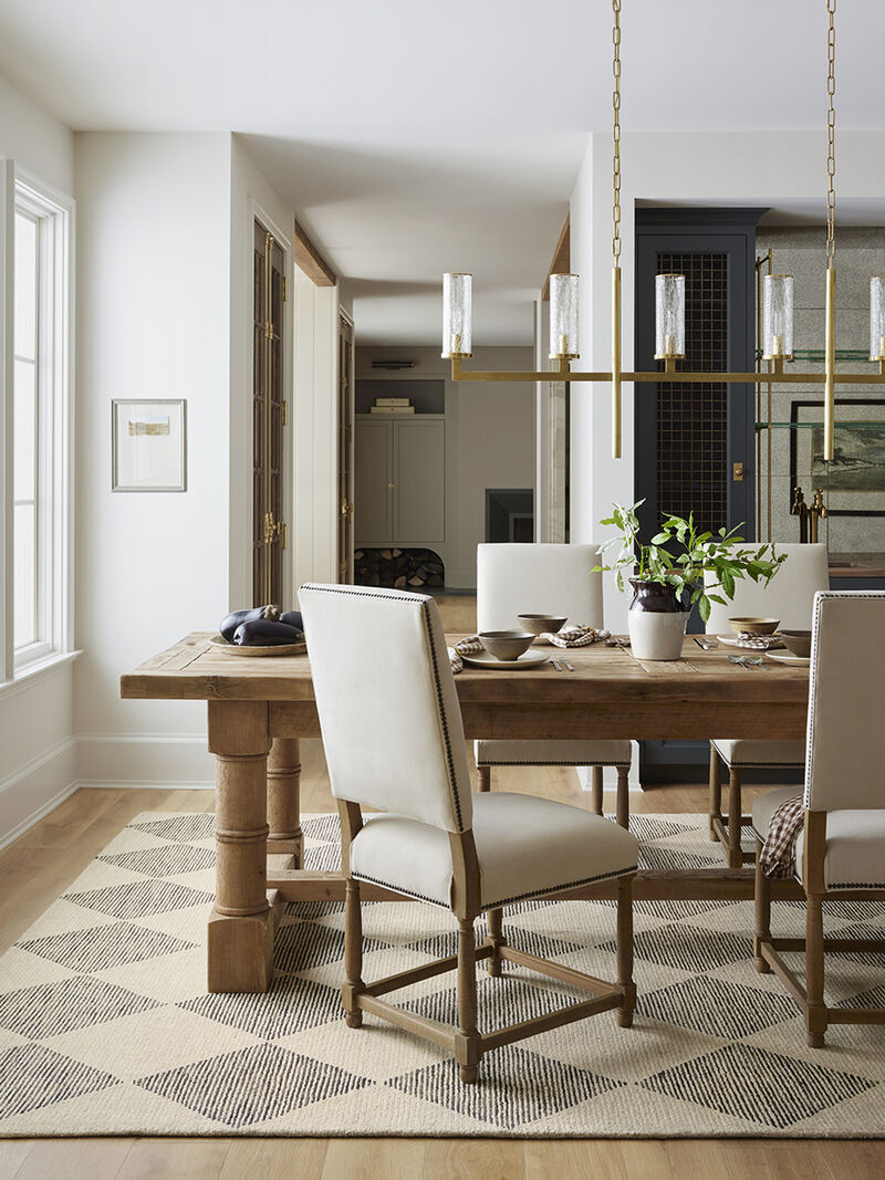 Francis FRA01 Beige/Charcoal 5' x 7'6" Rug
