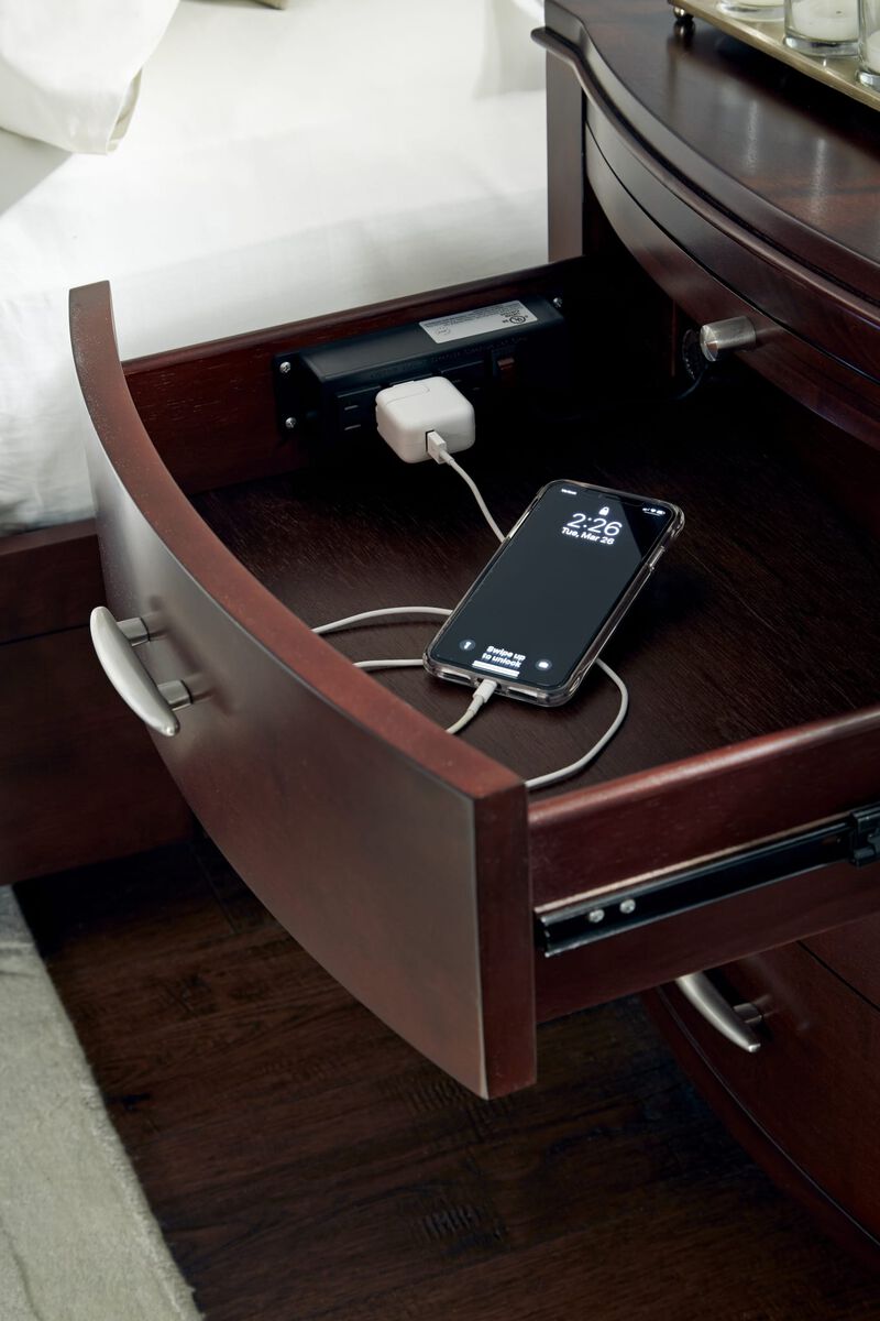 Brighton Nightstand Power Outlet