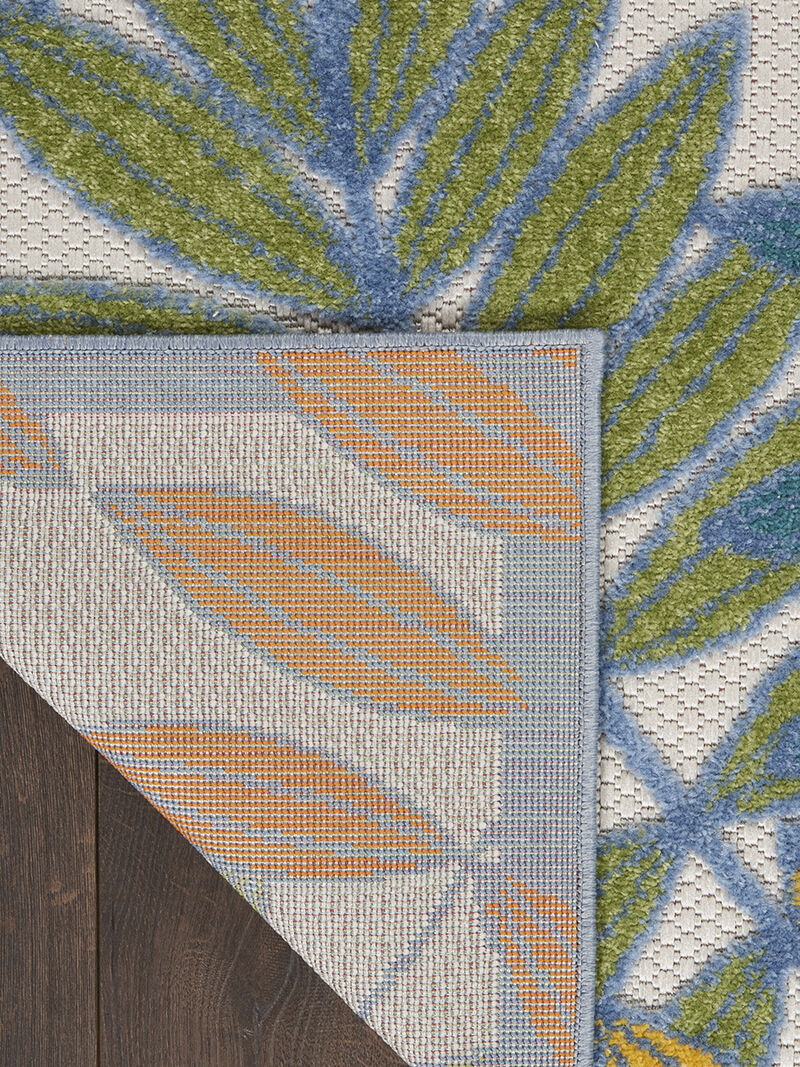 Aloha ALH18 Ivory/Multicolor 9' x 12' Rug
