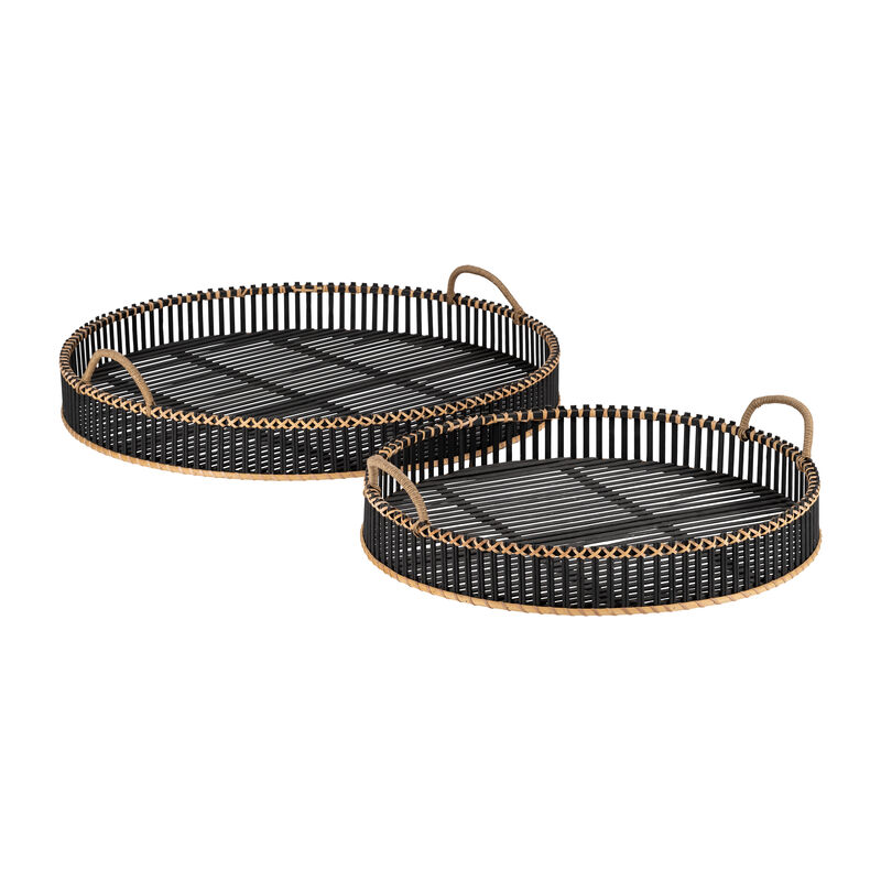 Bamboo Round Trays