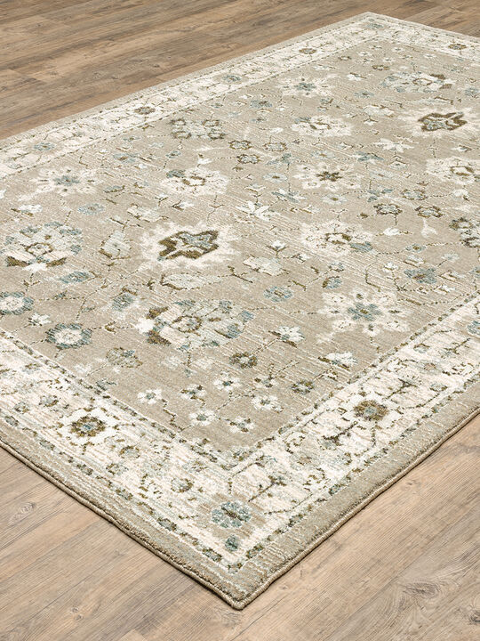 Andorra 7'10" x 10'10" Beige Rug