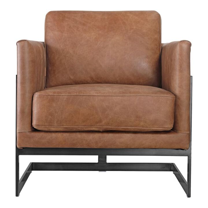 Moe's Home Collection Luxley Club Chair Cappuccino