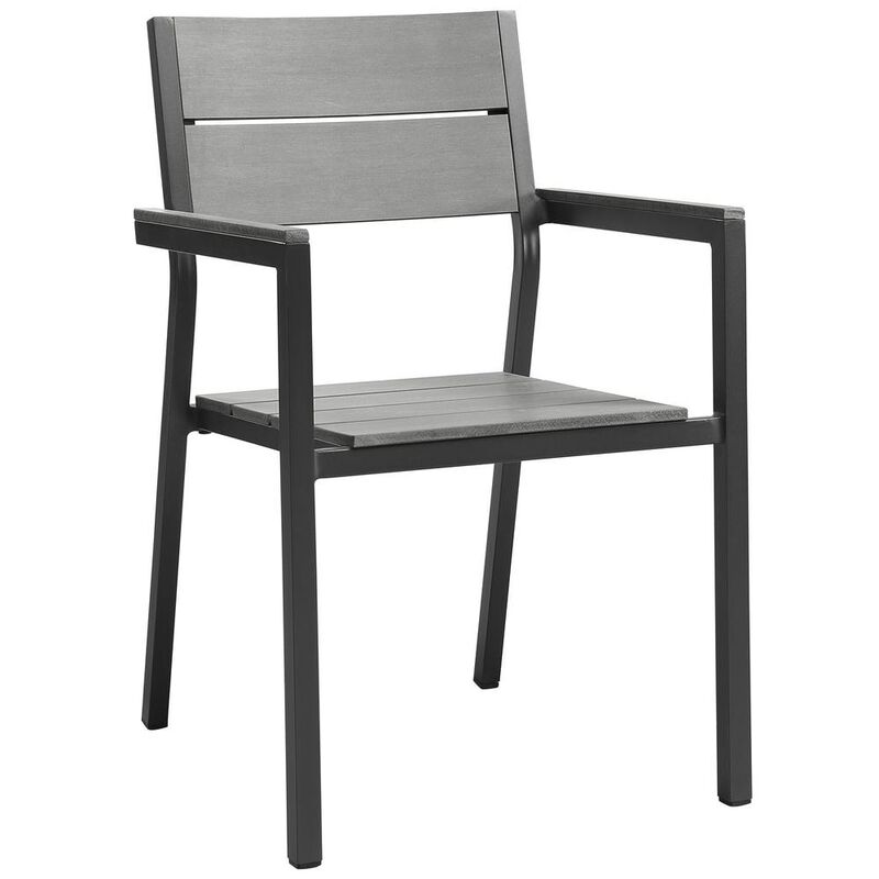 Modway Maine 5 Piece Outdoor Patio Dining Set