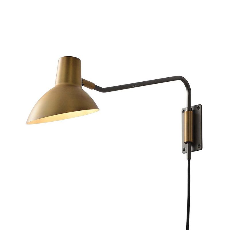 NOVA OF CALIFORNIA Swing Wall Light - Brushed Brass