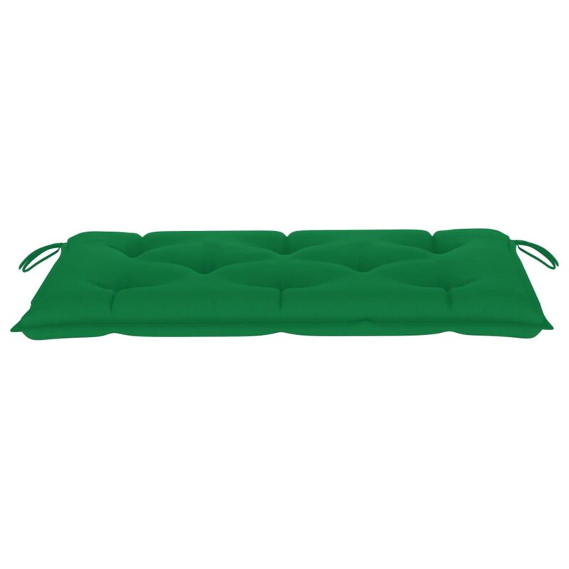 vidaXL Garden Bench Cushion Green 39.4"x19.7"x2.8" Fabric